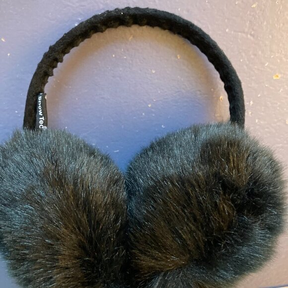 Hair Clips, NWT, & Faux Fur Earmuffs, Set of 3 - Picture 6 of 8